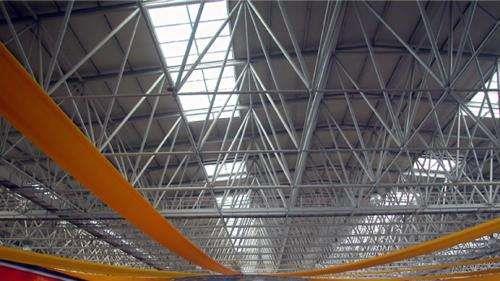 富锦盘点螺栓球网架构件施工前的检验工作