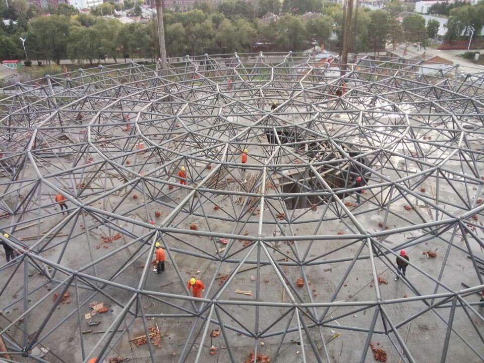 富锦全民健身中心网架